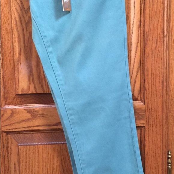 Brand New, Rue 21 Ladies Turquoise Skinny Jeans Size 7/8. NWT - Picture 4 of 5